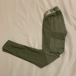 S - Gymshark Flex Leggings - Khaki/Sand